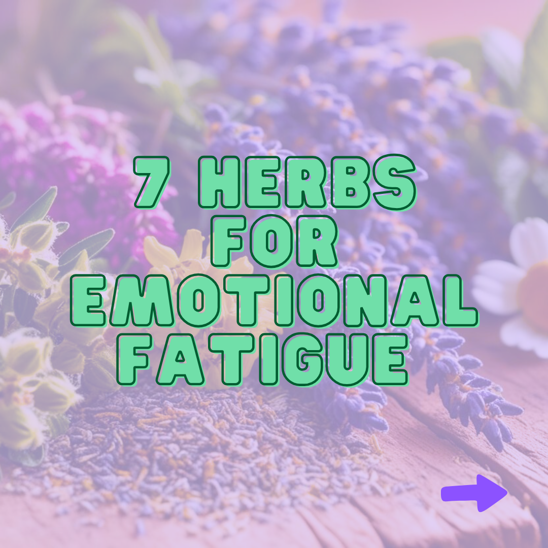 7 Herbs for Emotional Fatigue