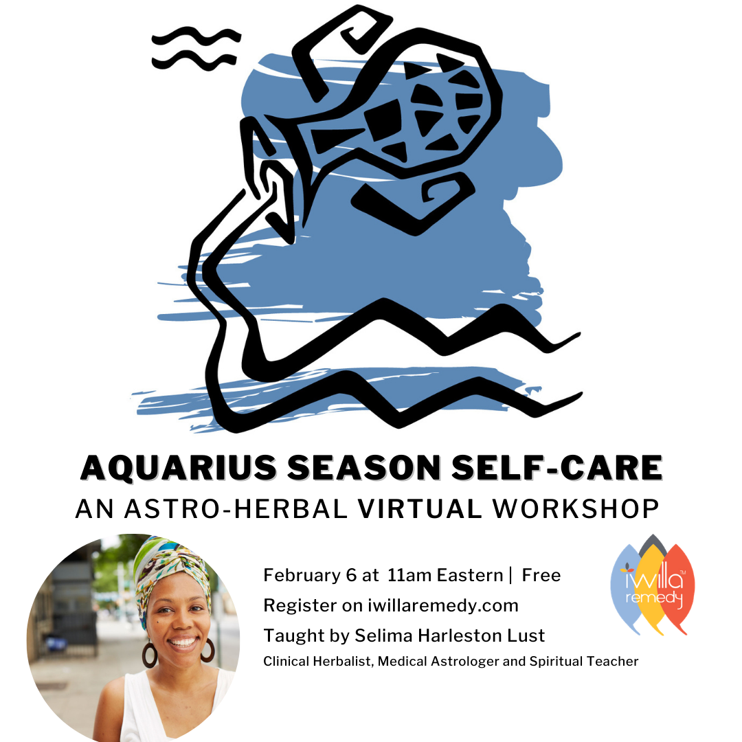 Aquarius Season Self-Care | An Astro-Herbal Workshop REPLAY
