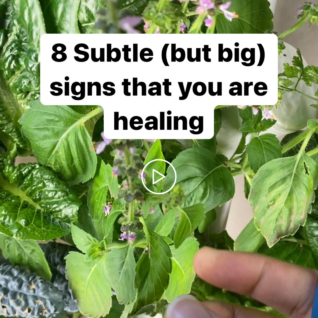 8 Subtle (but big) signs that you're healing