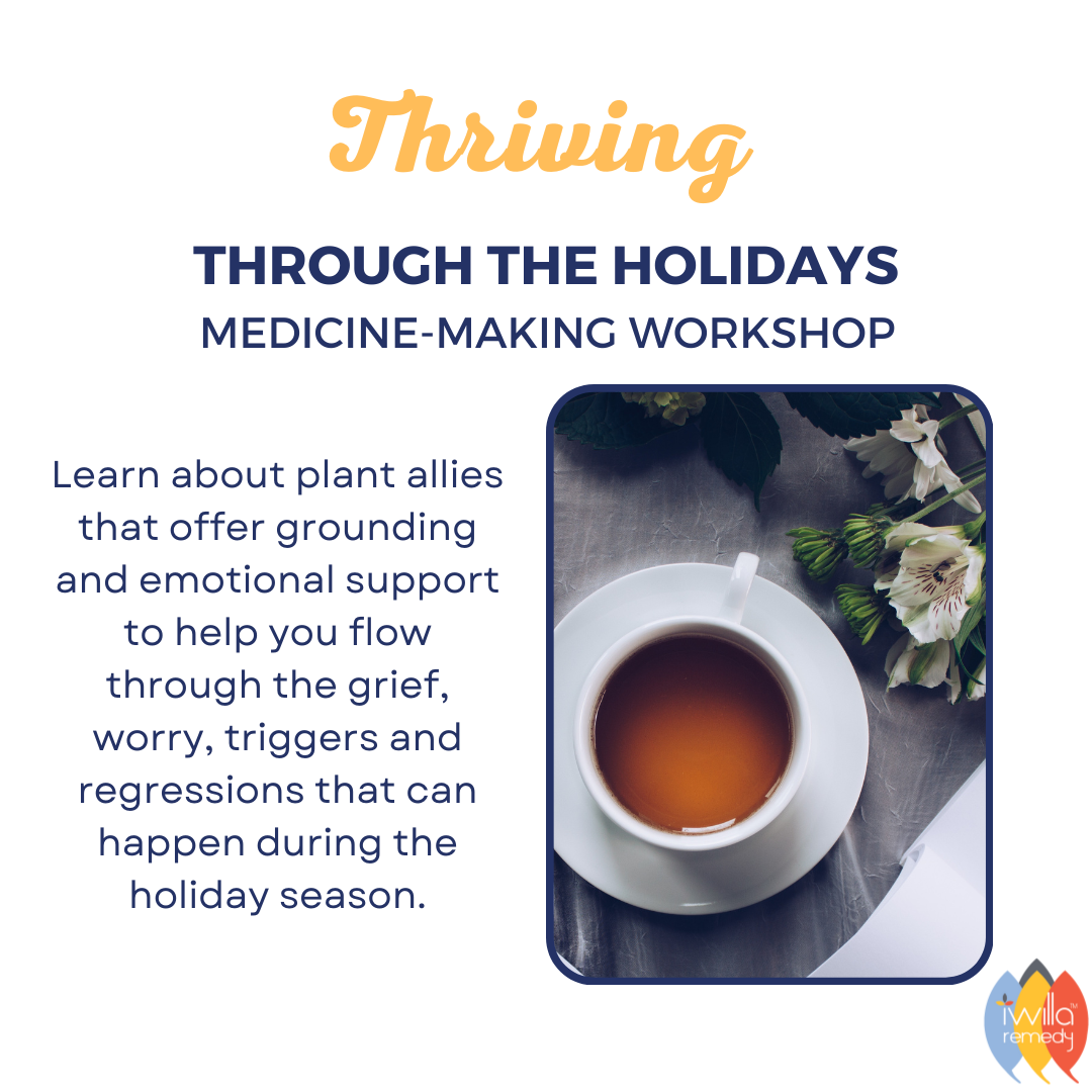 Thriving Through the Holidays Medicine Making Workshop | Online Learning